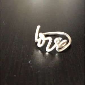 Tiffanys Love ring size 7